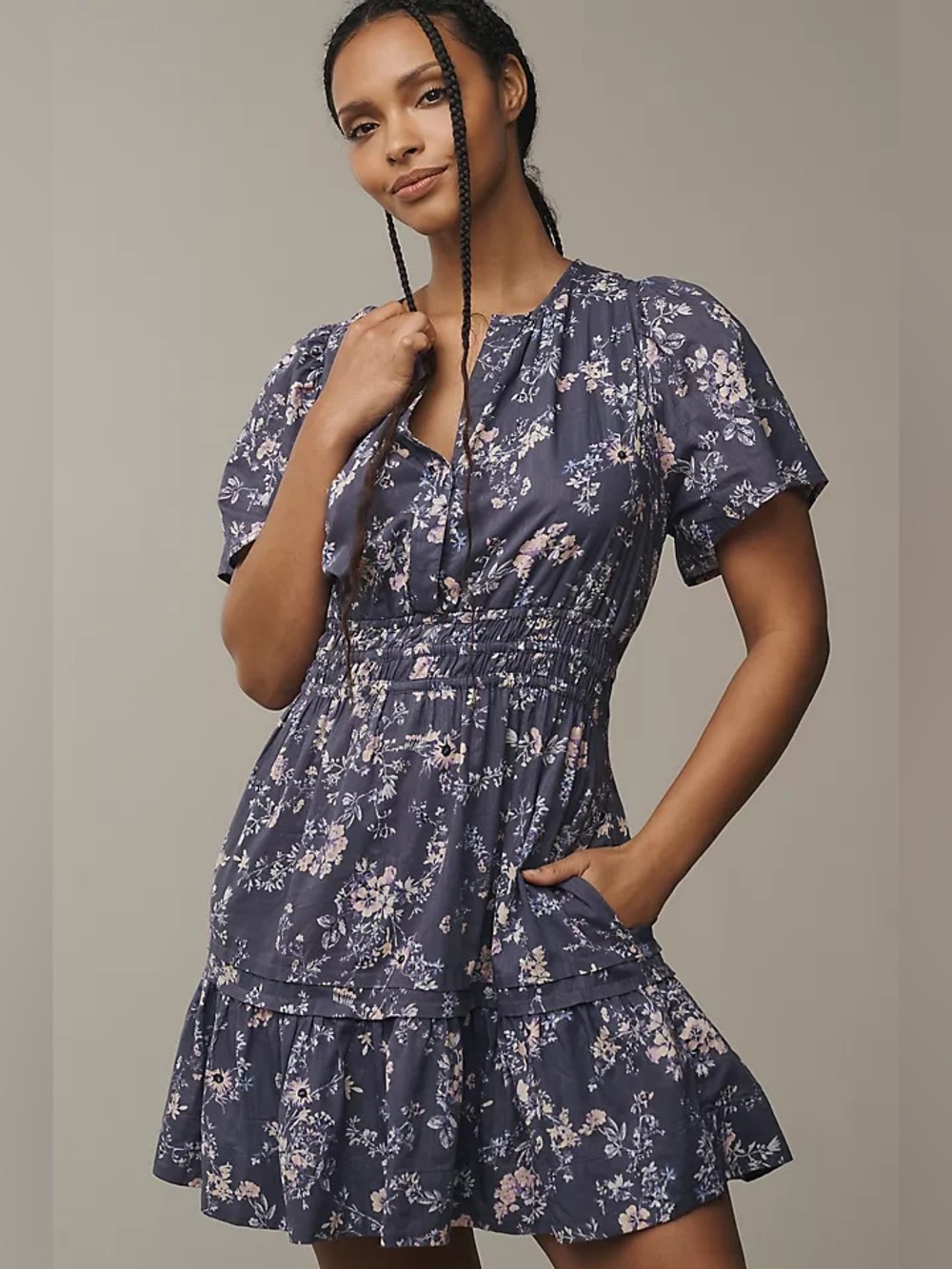 Anthropologie The Somerset Mini Dress Size XS